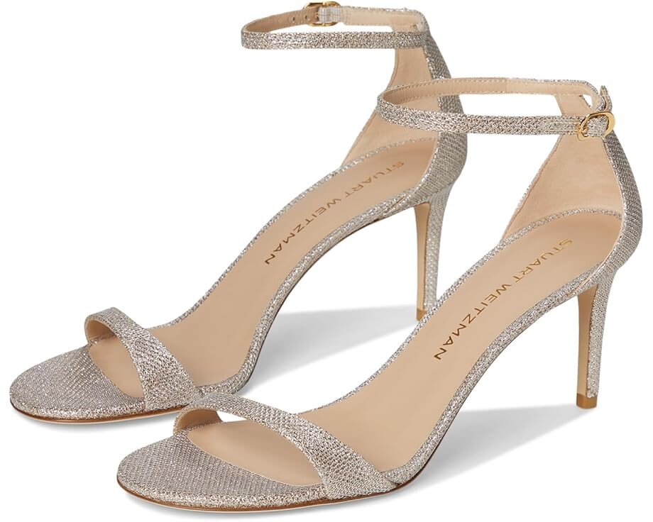 

Туфли Stuart Weitzman Nudist Ii Sandal 75, цвет Poudre