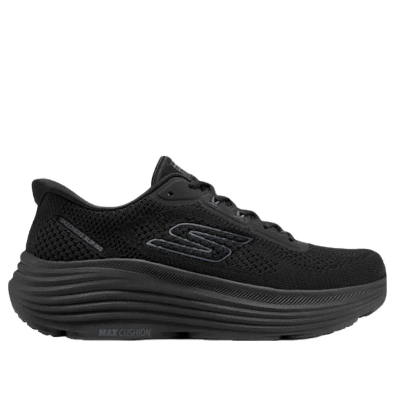 Кроссовки Skechers Go Run 'Black' 220622-BBK, черный — фото 3