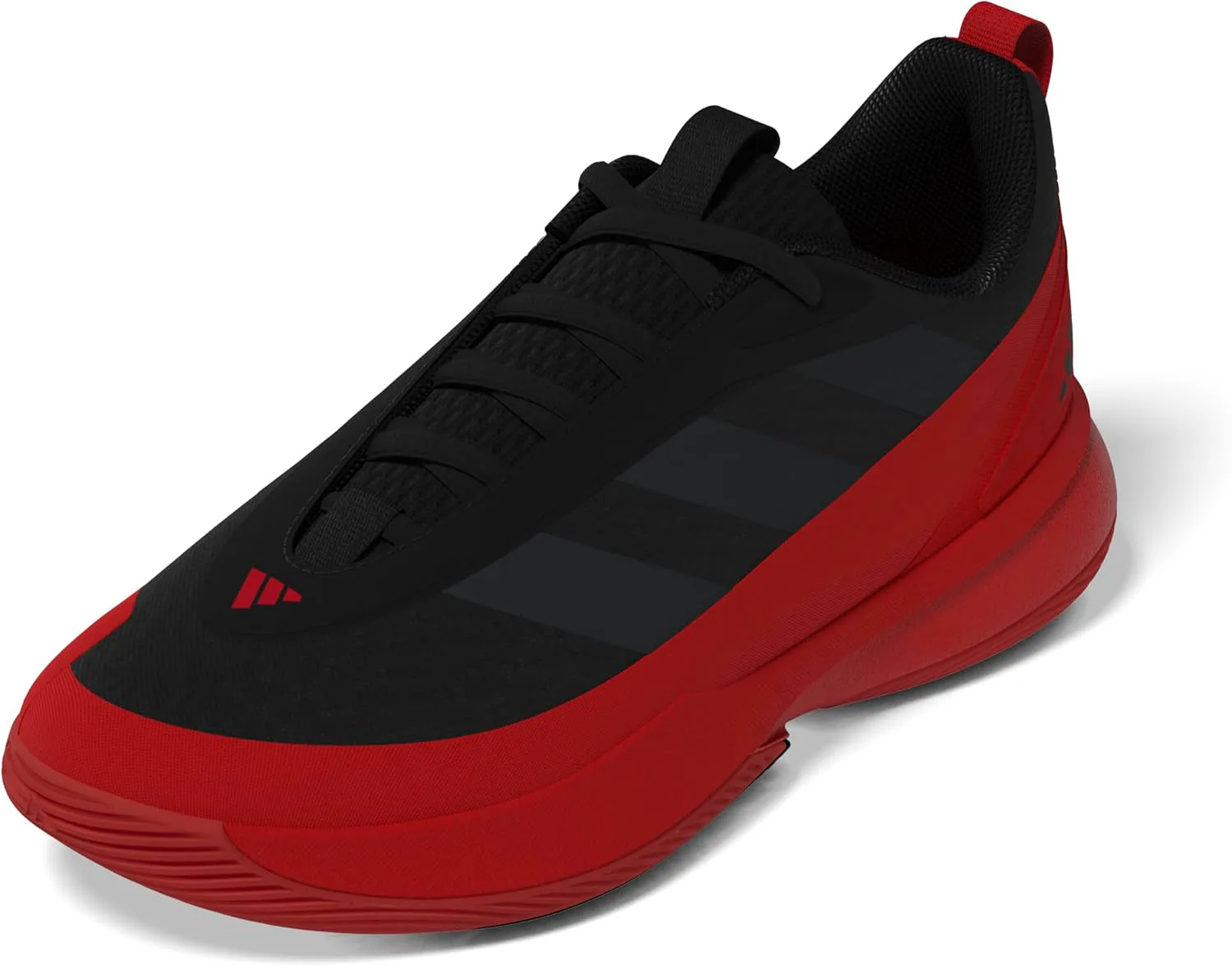 Кроссовки Adidas Kids для мальчиков Subzone на шнуровке, повседневные - черные, черный/красный — фото 4