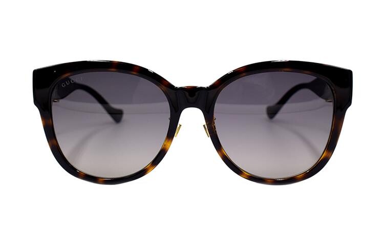 

Очки солнцезащитные женские Gucci, темно - синий / коричневый