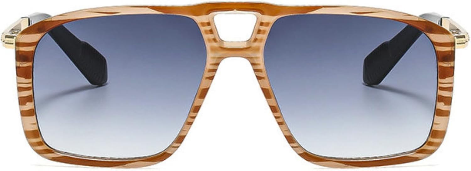 

Willochra Модные солнцезащитные очки-пилот большого размера для женщин и мужчин в стиле 70-х годов, металлическая квадратная оправа, солнцезащитные очки для женщин с защитой от УФ-излучения UV400, C3