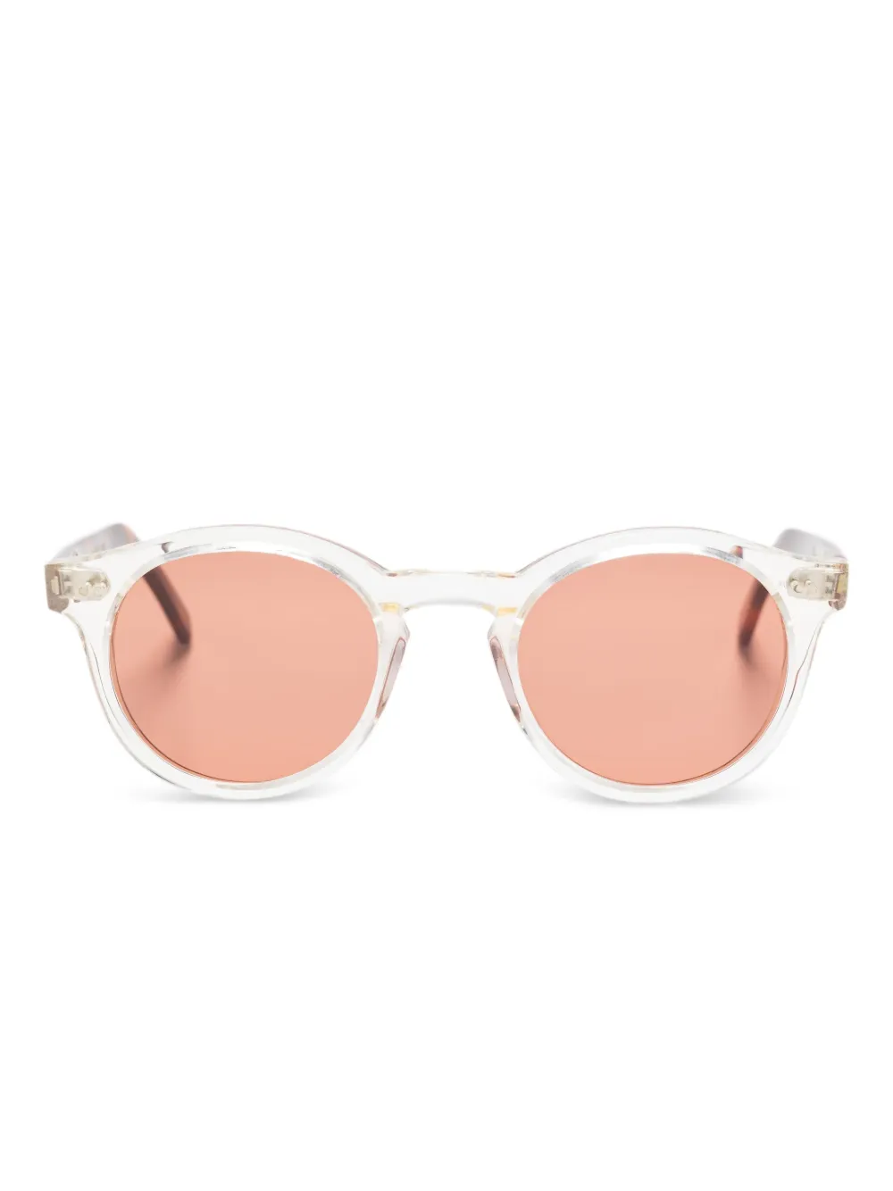 

Солнцезащитные очки Danny Tortora в круглой оправе Family Affair, белый