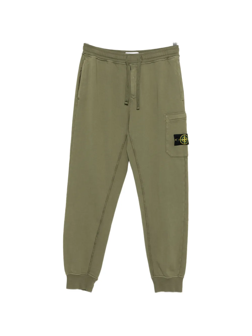 

Трикотажные брюки с накладными карманами Stone Island, зеленый