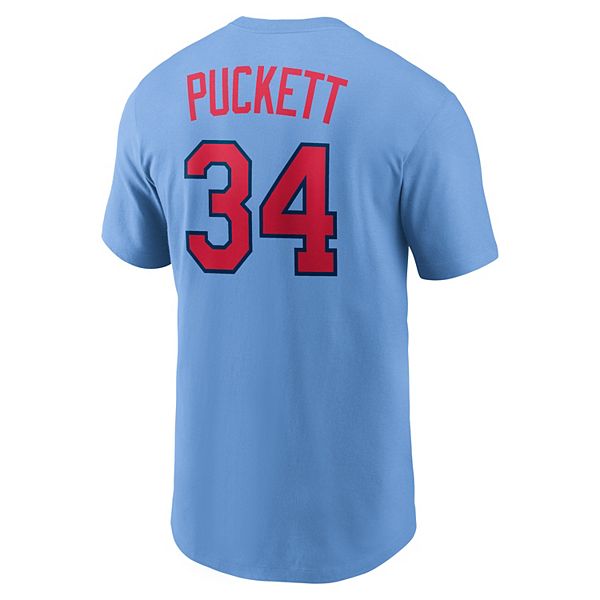Футболка Minnesota Twins Cooperstown Collection с именем и номером Кирби Пакетта Nike — фото 4