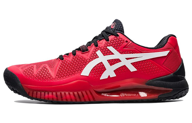 

Теннисные туфли Gel-Resolution 8 мужские с низким верхом, динамические, красные Asics