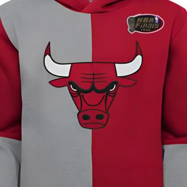 Mitchell Ness Mitchell & Ness x NBA Свитшот Chicago Bulls Красный Подростковый — фото 4