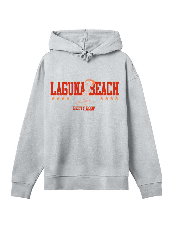 

Толстовка Betty Boop Laguna Beach в пестром сером цвете F4NT4STIC