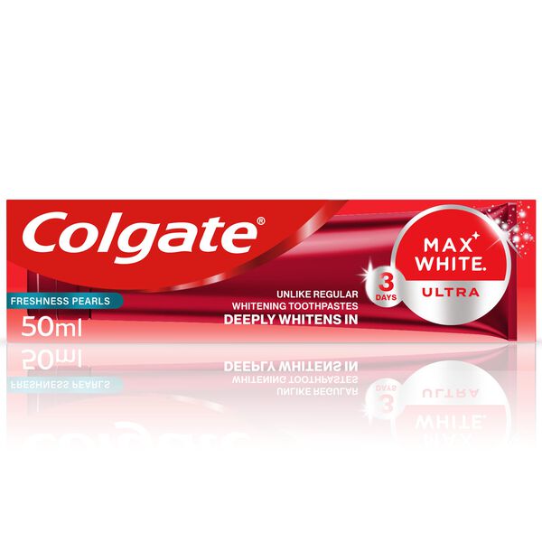 Отбеливающая зубная паста, 50 мл Colgate Max white ultra freshness pearls — фото 4