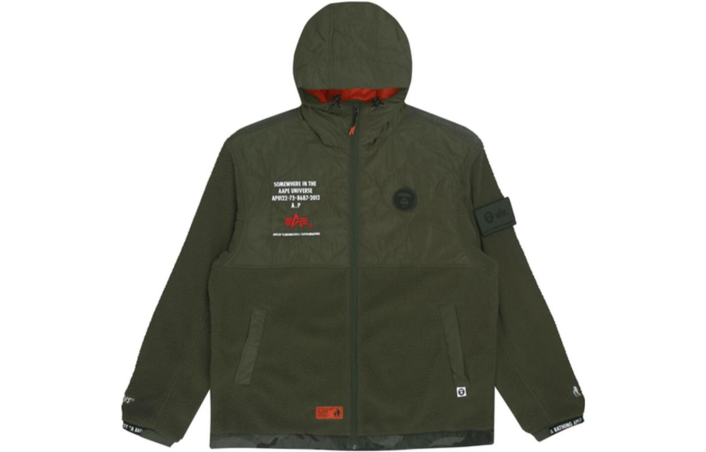 

Куртка Alpha Industries X для мужчин Aape, черный