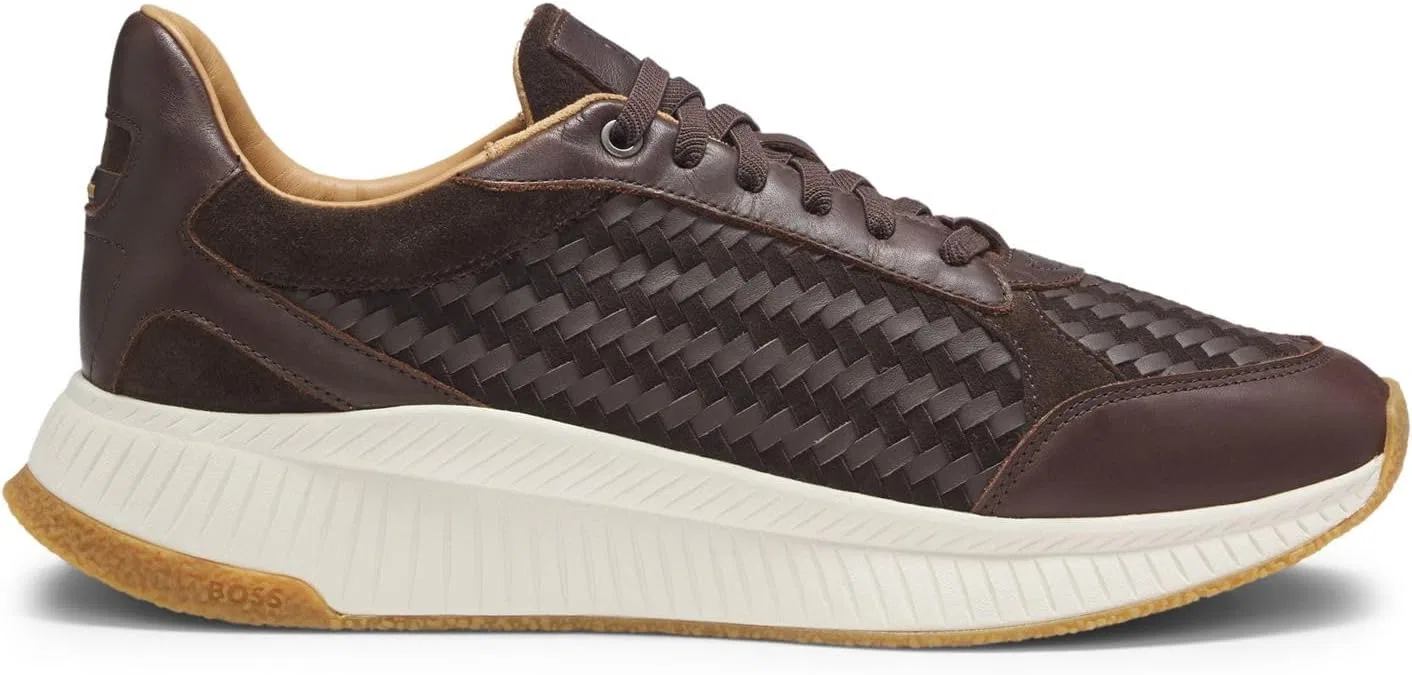 Мужские кроссовки BOSS Ttnm Evo_Runn_ltsdwv 10280128, Dark Brown