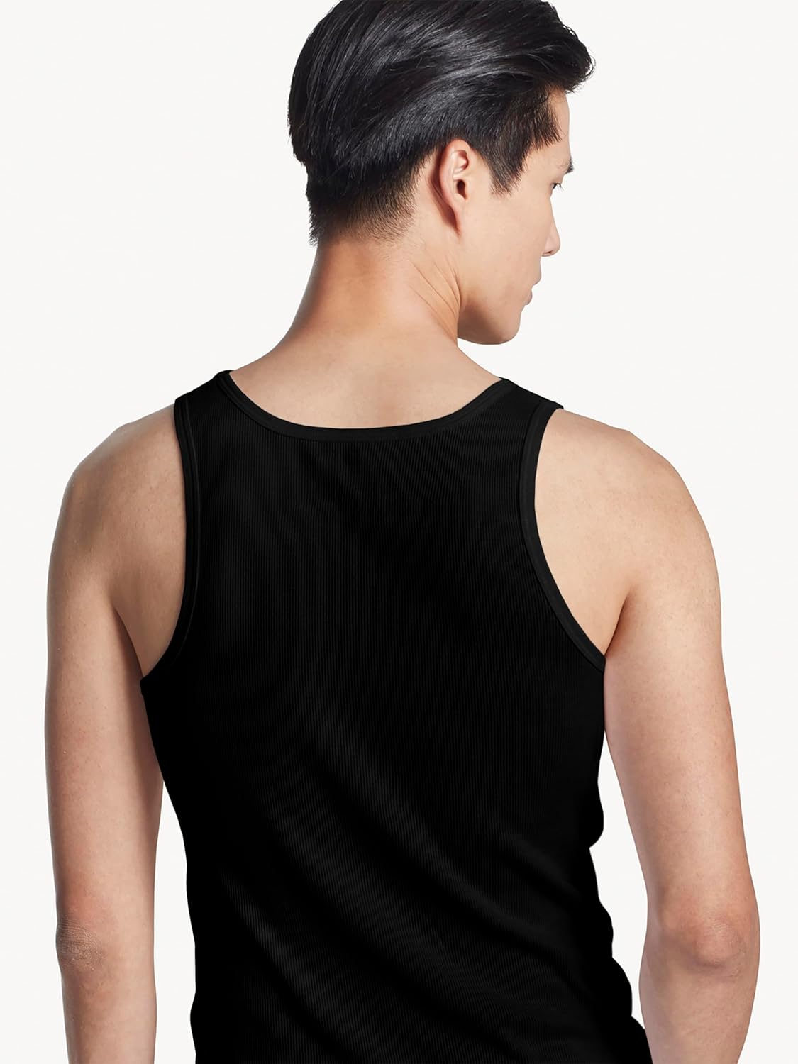 Комплект из 3 футболок Tommy Hilfiger Men's Cotton Classics, 3 Black — фото 2