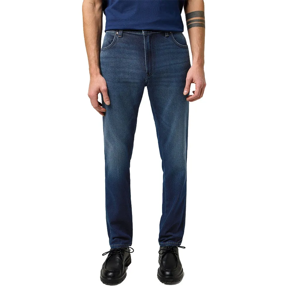 

Джинсы Wrangler River Regular Tapered, синий