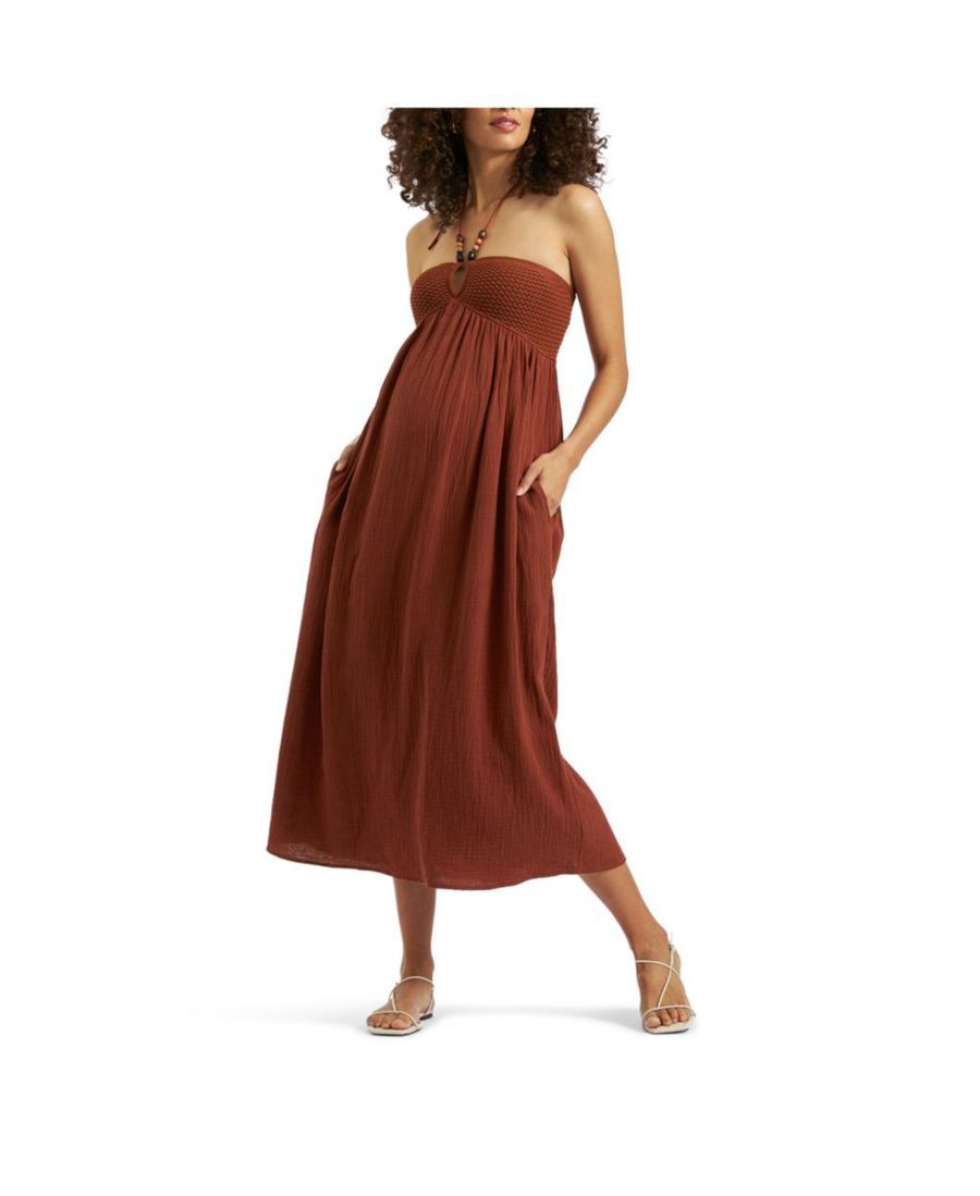 

Вязаное крючком платье Ripe Evie для беременных Ripe Maternity, Amber