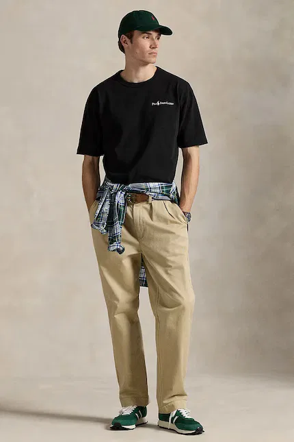 Футболка хлопковая Tee Polo Ralph Lauren, черный — фото 3