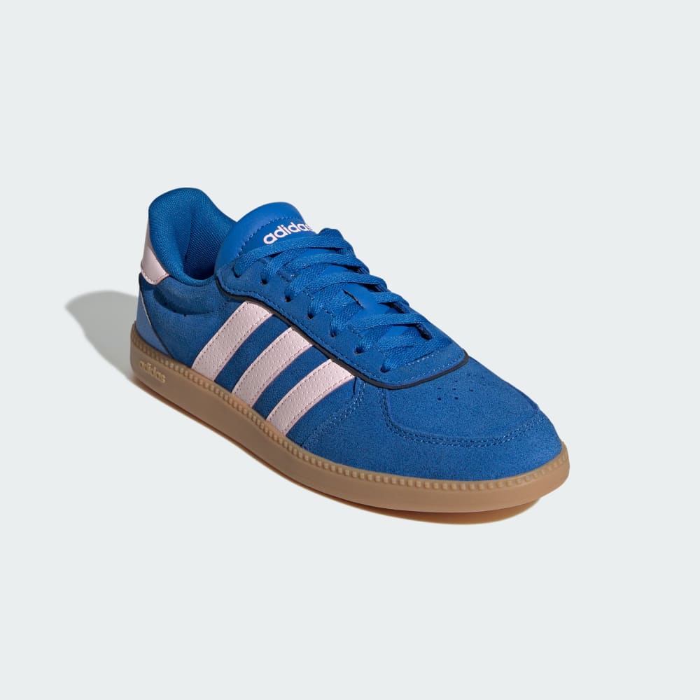 Кроссовки Adidas Breaknet Sleek Shoes, цвет Bright Royal/Clear Pink/Carbon — фото 4