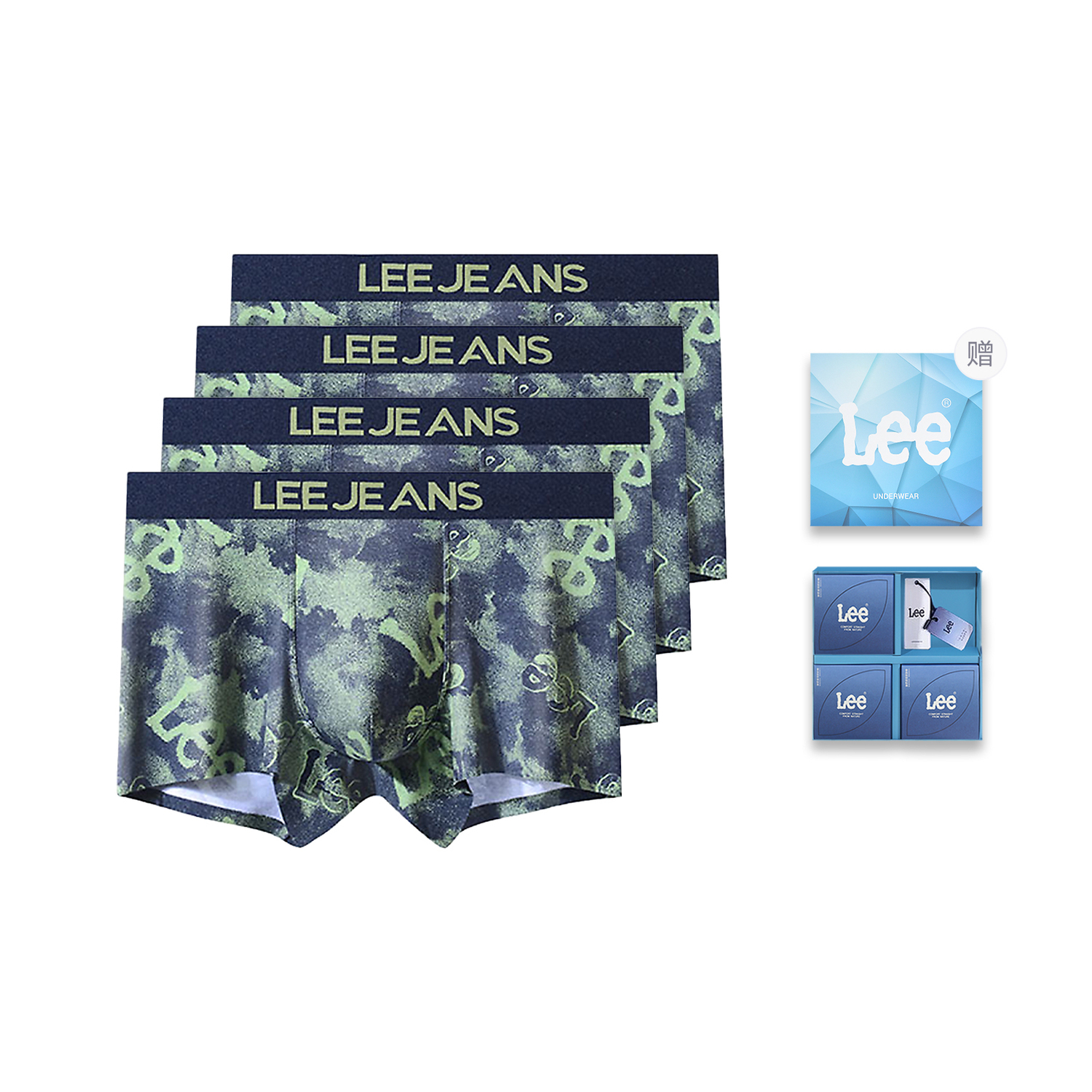 

Edge Color 3.0 трусы подарочные наборы мужские 4 шт Lee, Jasper X4