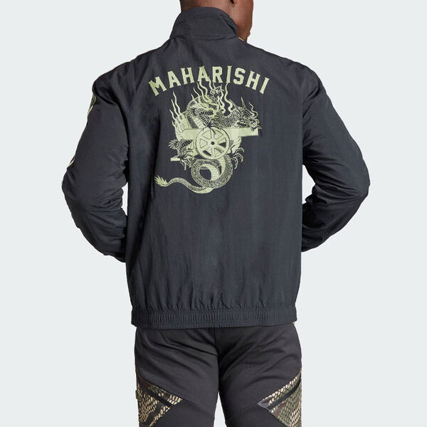 Куртка arsenal x maharishi anthem куртка Adidas, черный — фото 4