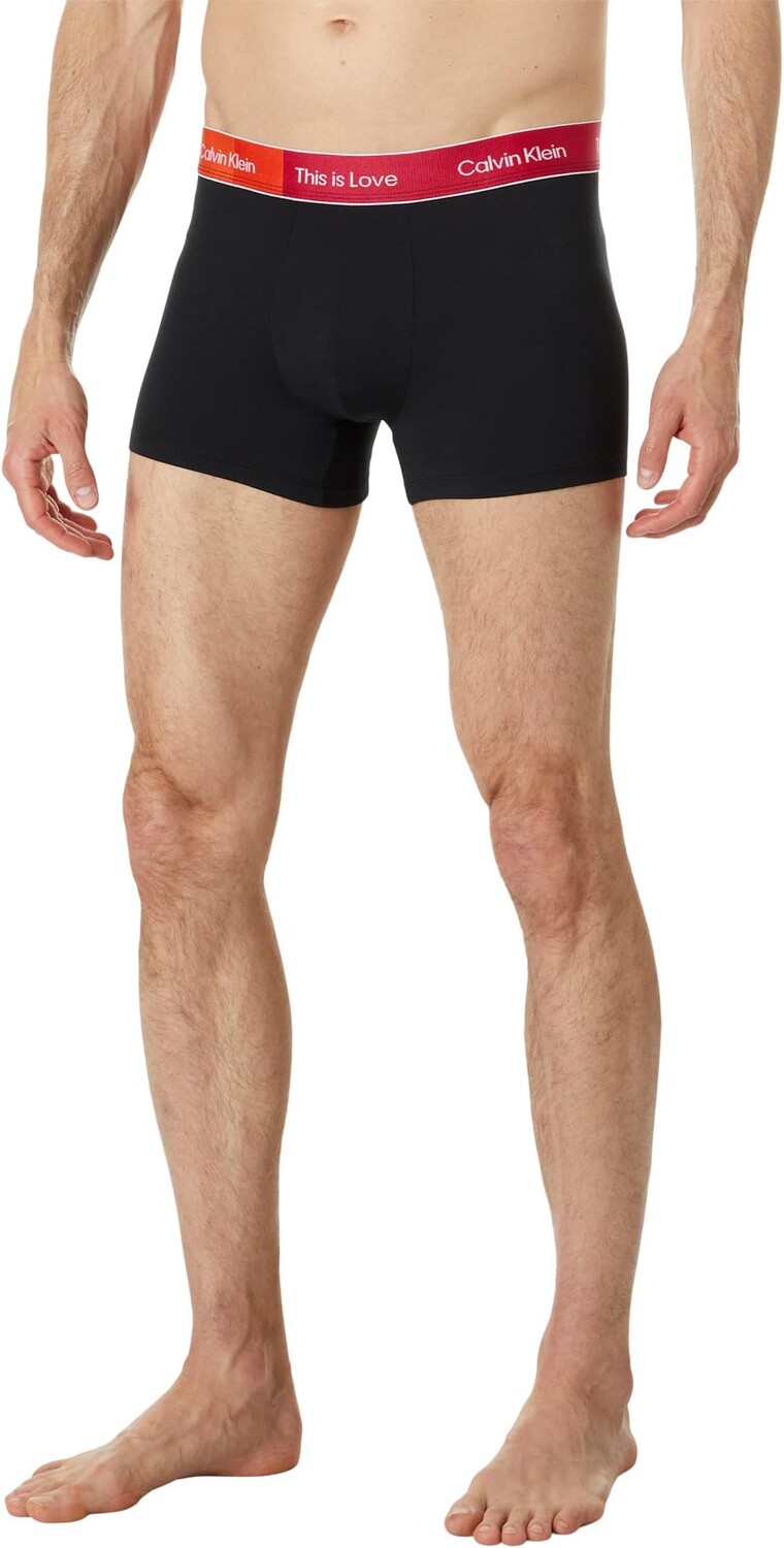 

Боксеры Calvin Klein Pride This Is Love Boxer Brief, цвет Black/Persian Red