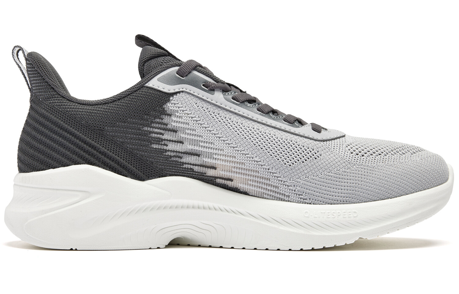 Кроссовки мужские с низким верхом Mist Grey/Shark Grey Qiaodan — фото 2