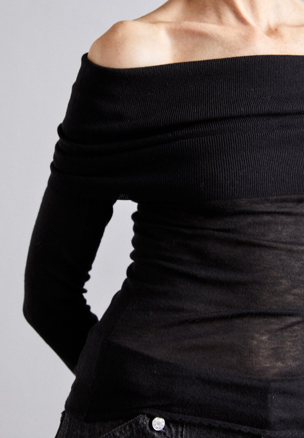 

Джемпер OFF SHOULDER Filippa K, черный