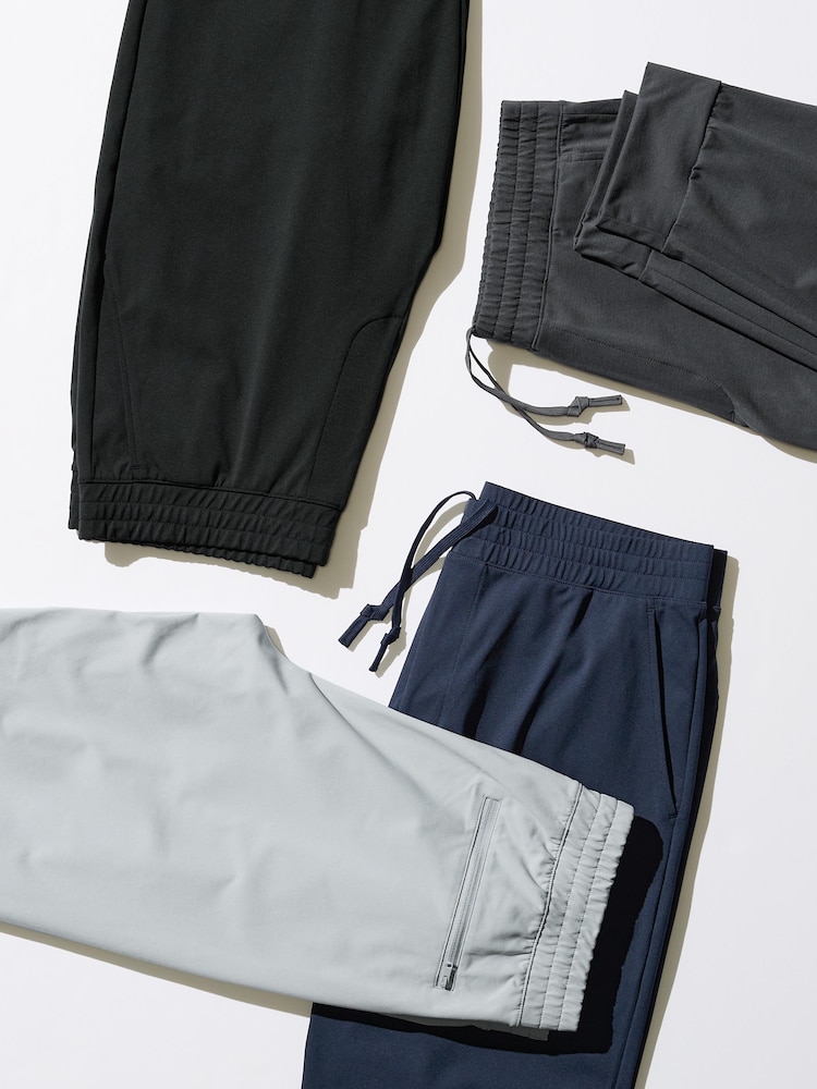 Ультраэластичные спортивные брюки Dry-Ex Uniqlo, цвет 08 серый — фото 2