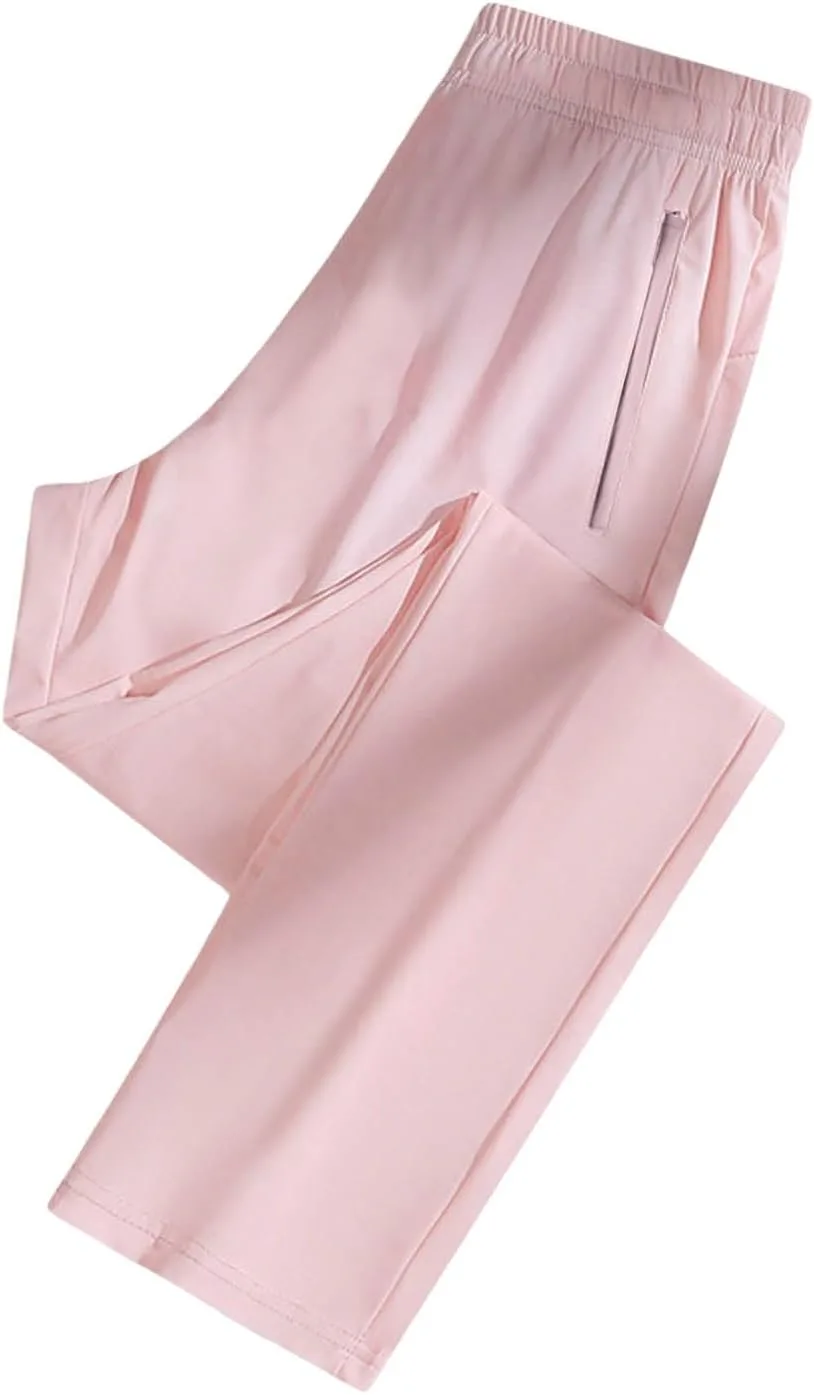 

Женские брюки Ice Silk для женщин старше 50, эластичные, быстросохнущие