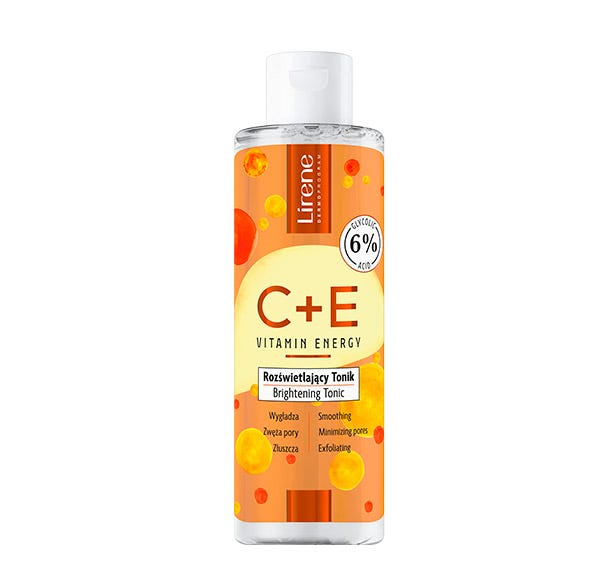 

Осветляющий тоник для лица LIRENE C+E Vitamin Energy, 200 мл