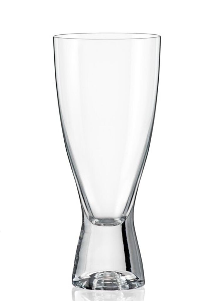 

Хрустальные стаканы для воды для коктейлей Samba 350 мл, набор из 6 шт. Bohemia Crystalex, белый