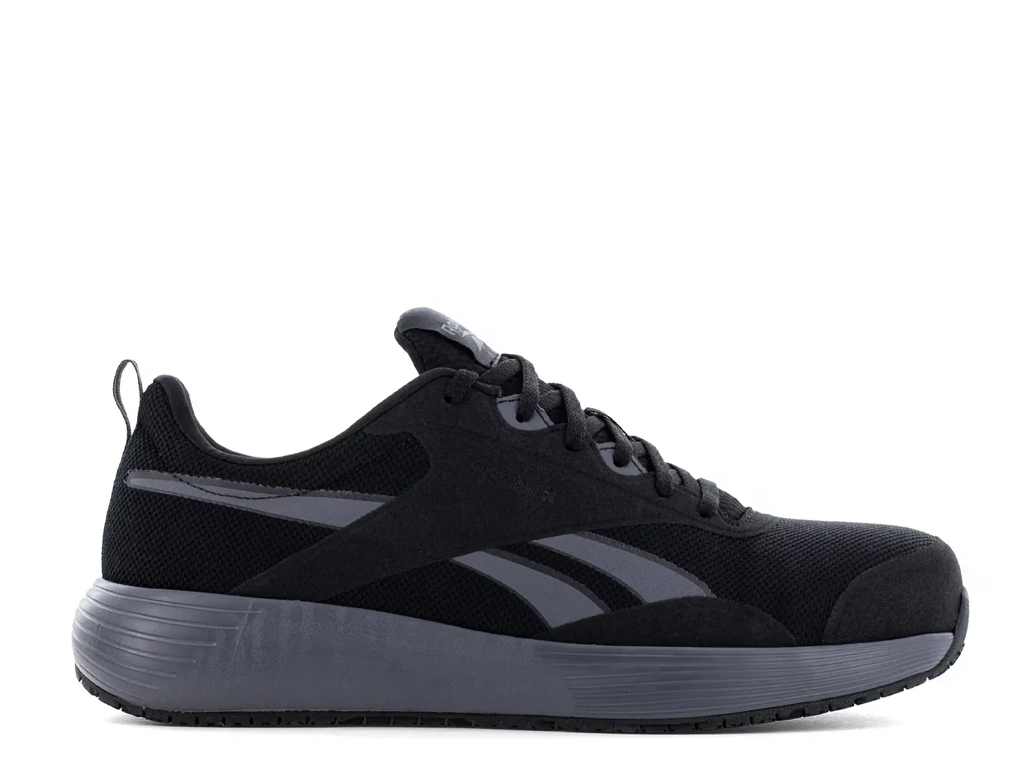 Lite Plus 4 Рабочие кроссовки с композитным носком - мужские Reebok Work, Black — фото 2