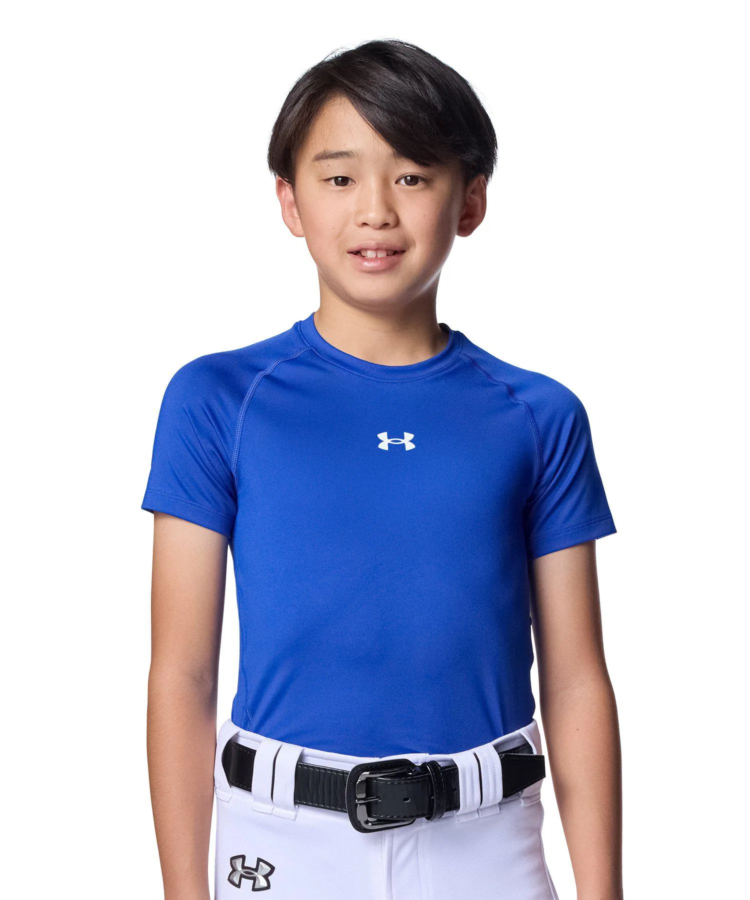 Детская футболка Under Armour HeatGear Comfort Fitted Short Sleeve Crew Neck