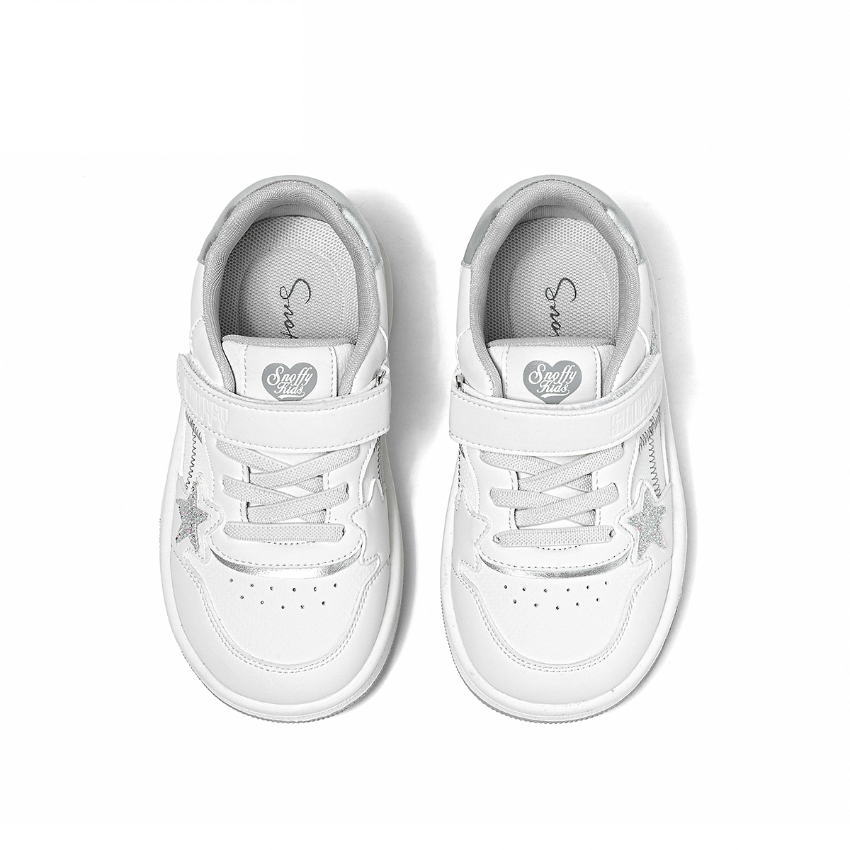 Snoffy Дышащие кроссовки Balance Low top для скейтбординга бежевый синий белый детские — фото 3
