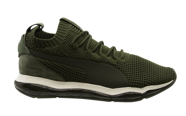 

Кроссовки Cell Motion зеленого цвета вафельной вязки для мужчин Puma, зеленый