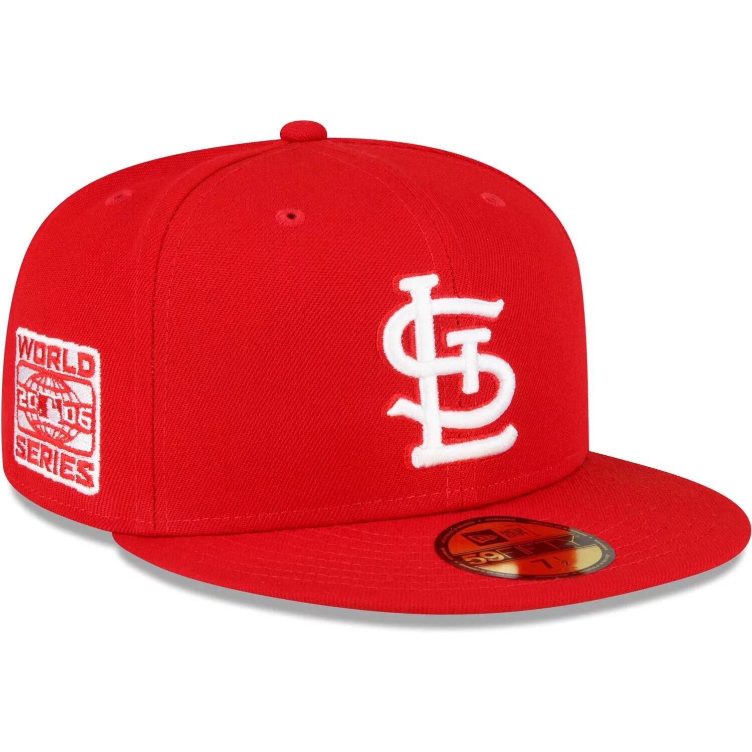 

Мужская облегающая шляпа New Era Red St. Louis Cardinals 59FIFTY