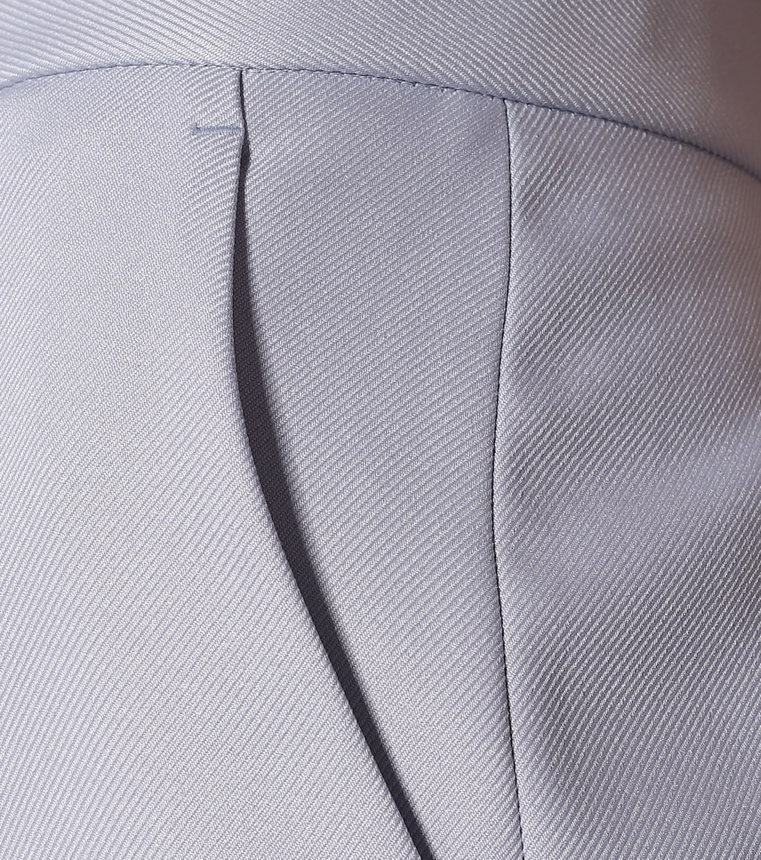 Брюки прямого кроя с высокой талией Stella McCartney, Powder Blue — фото 4