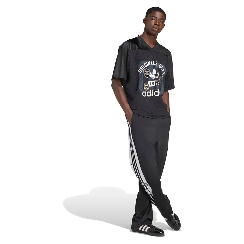 Футболка с коротким рукавом adidas Originals Dept Graphic Mesh Jersey, черный — фото 3