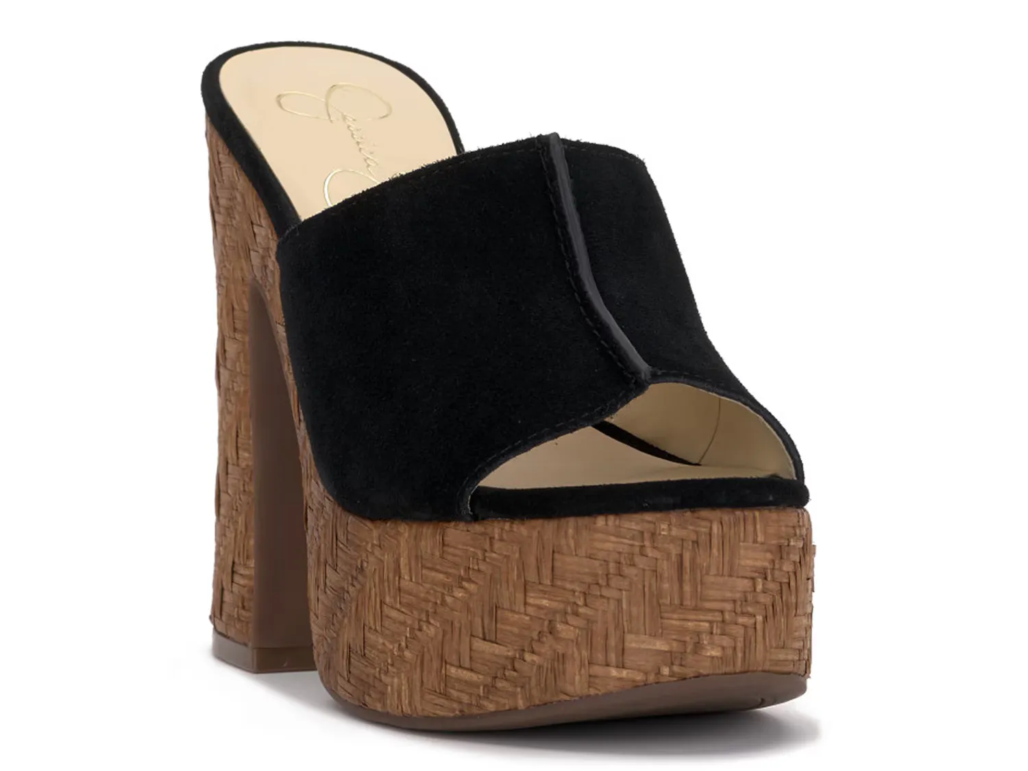 

Сандалии Xona Platform Sandal Jessica Simpson, черный