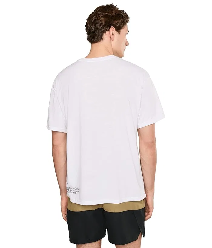 Футболка Nike Hydroguard Specs Dri-FIT UV, белый — фото 4