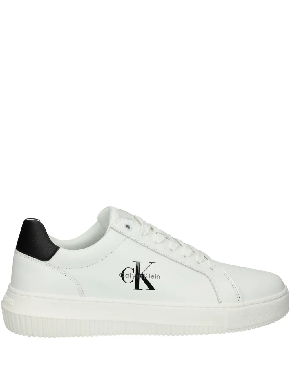 

Кожаные кроссовки с логотипом Calvin Klein Jeans, белый