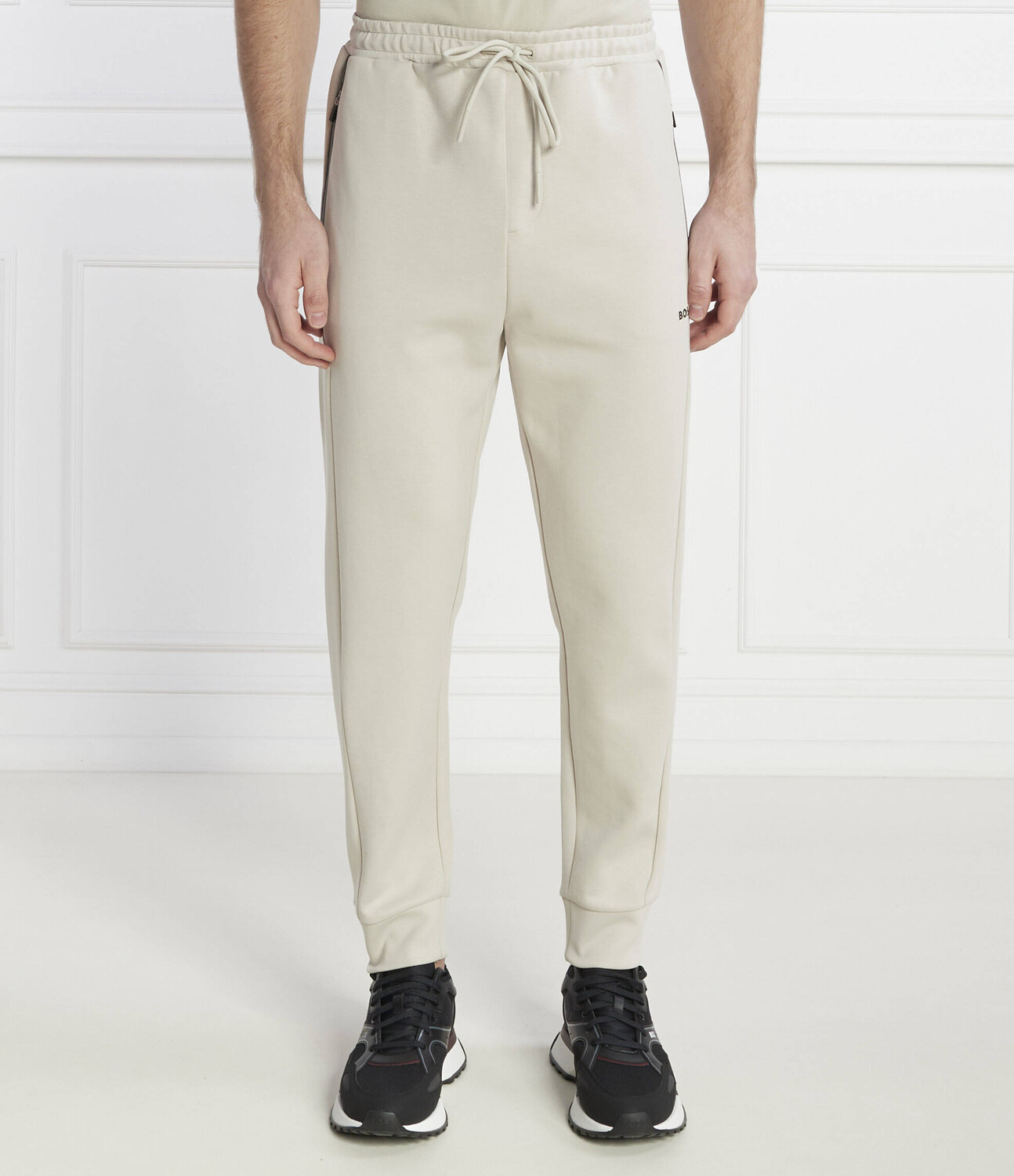 

Спортивные брюки BOSS GREEN Hadiko Regular Fit, экрю