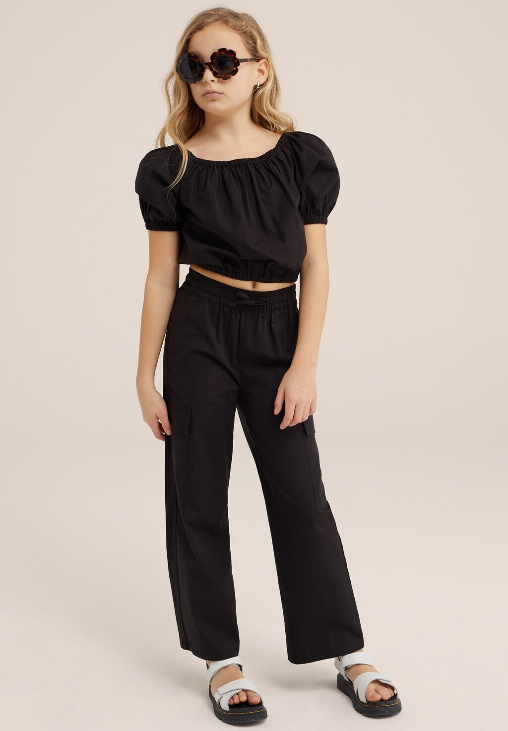 

Блузка WE Fashion, цвет black