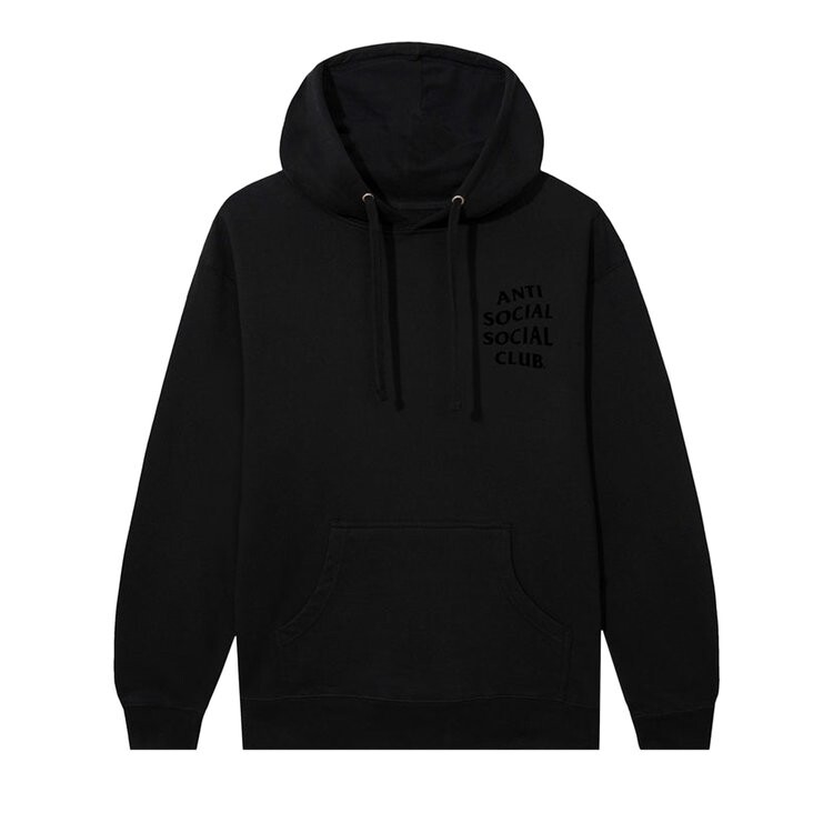 

Худи Anti Social Social Club Big Kkotch Hoodie, черный