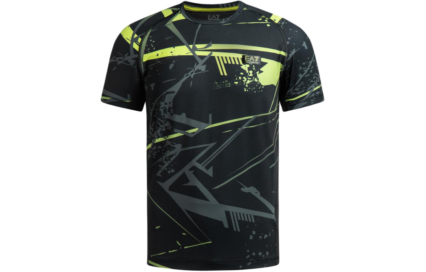 

EMPORIO ARMANI Футболка EA7 FW23 мужская black