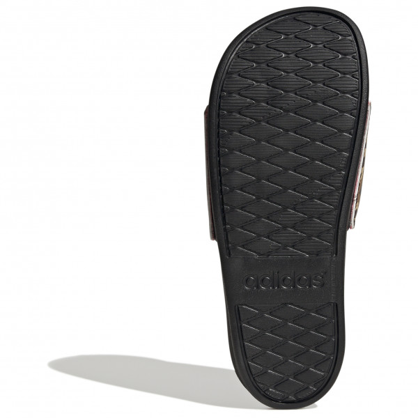 Женские сандалии Adilette Comfort, спортивный значок Adidas, мультиколор — фото 3