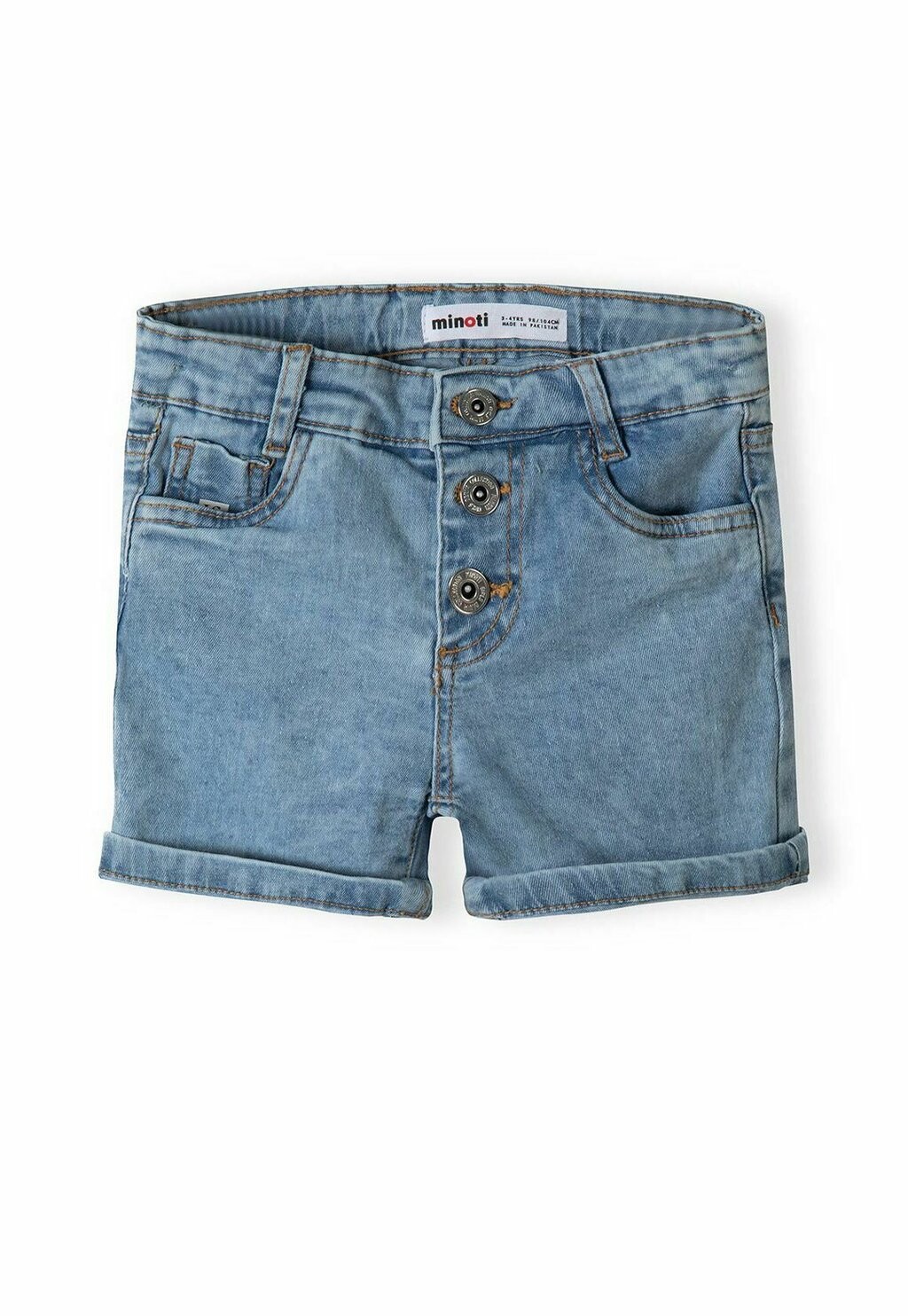 

Джинсовые шорты MINOTI, цвет blue denim