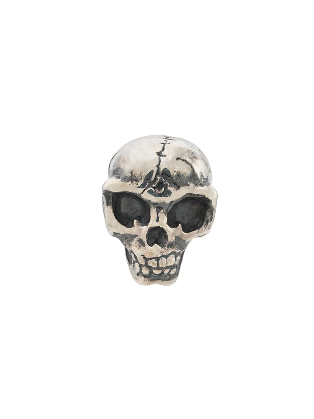

Серьга с декором Skull Yohji Yamamoto, серебряный