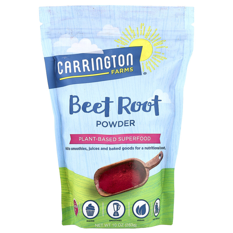 

Carrington Farms, Порошок из свеклы, 283 г (10 унций)