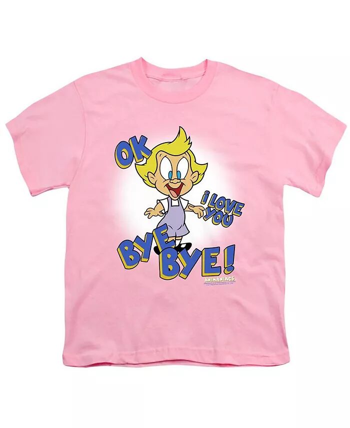 

Футболка с коротким рукавом Mindy для мальчиков Animaniacs, розовый