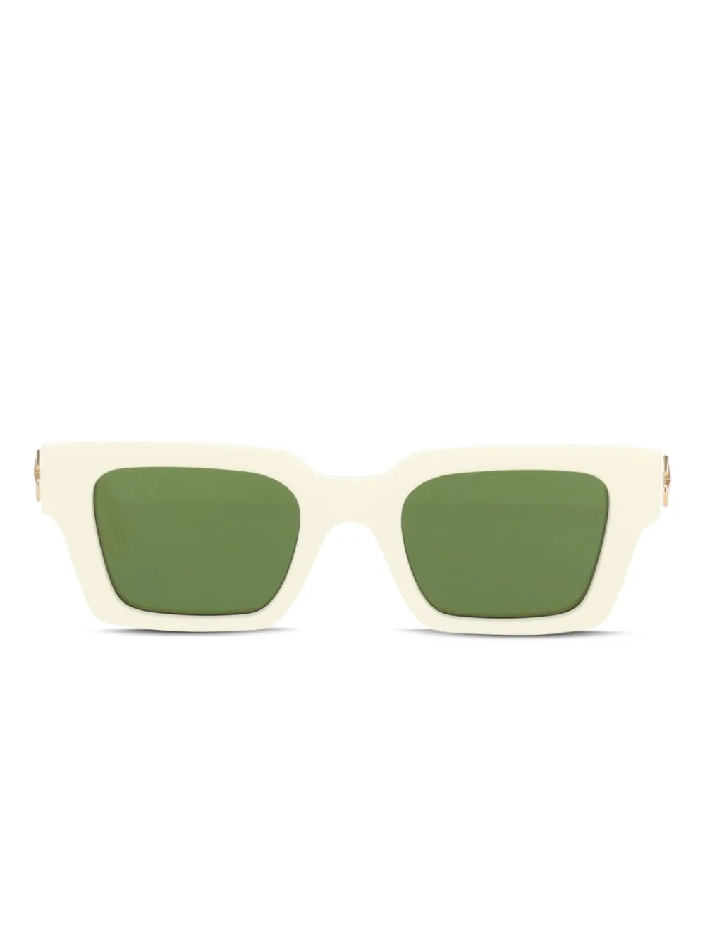 

Солнцезащитные очки в геометрической оправе Off-White Eyewear, белый