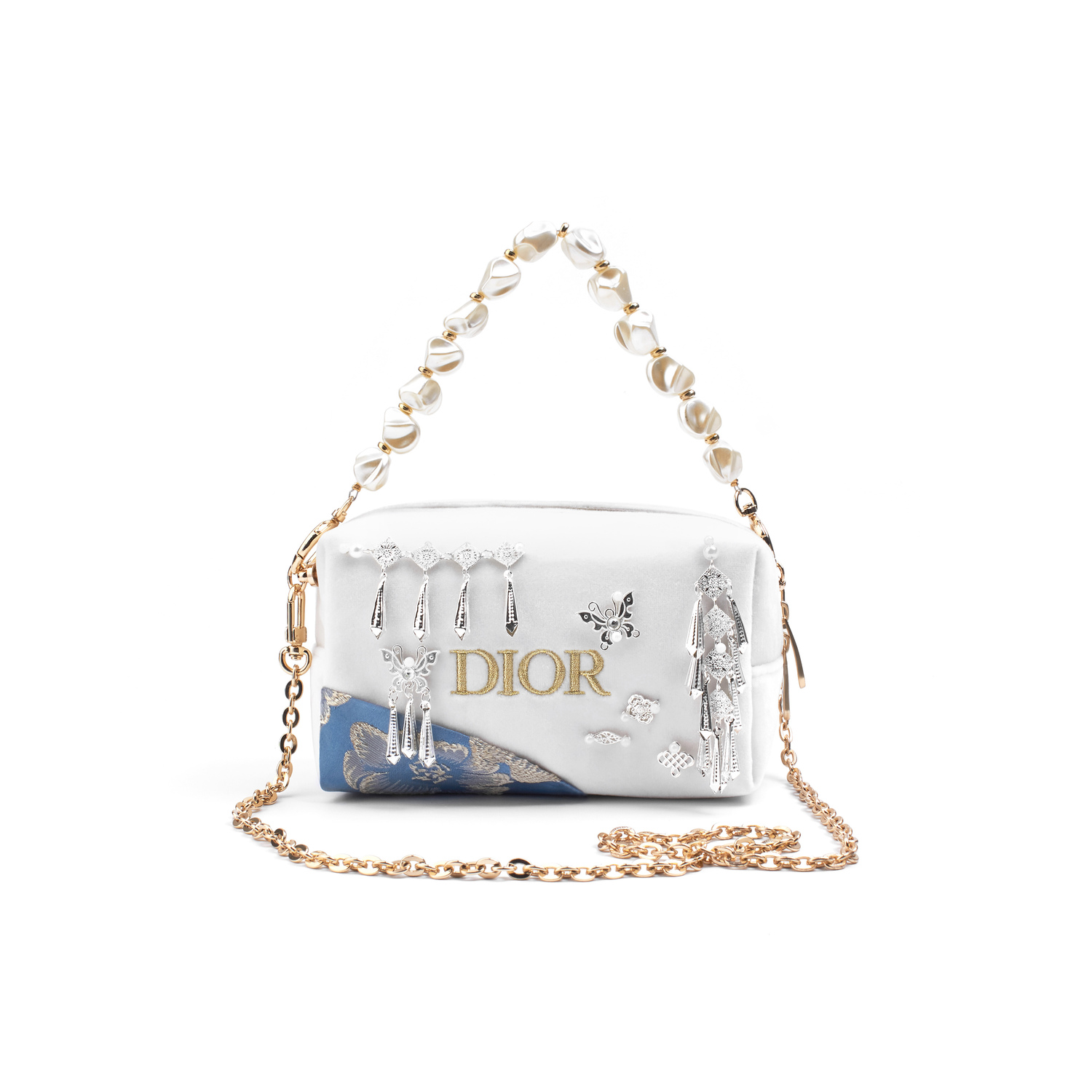 

DIOR Индивидуальная косметичка Amber, White Butterfly Moon Celebration в минималистичном стиле Regular