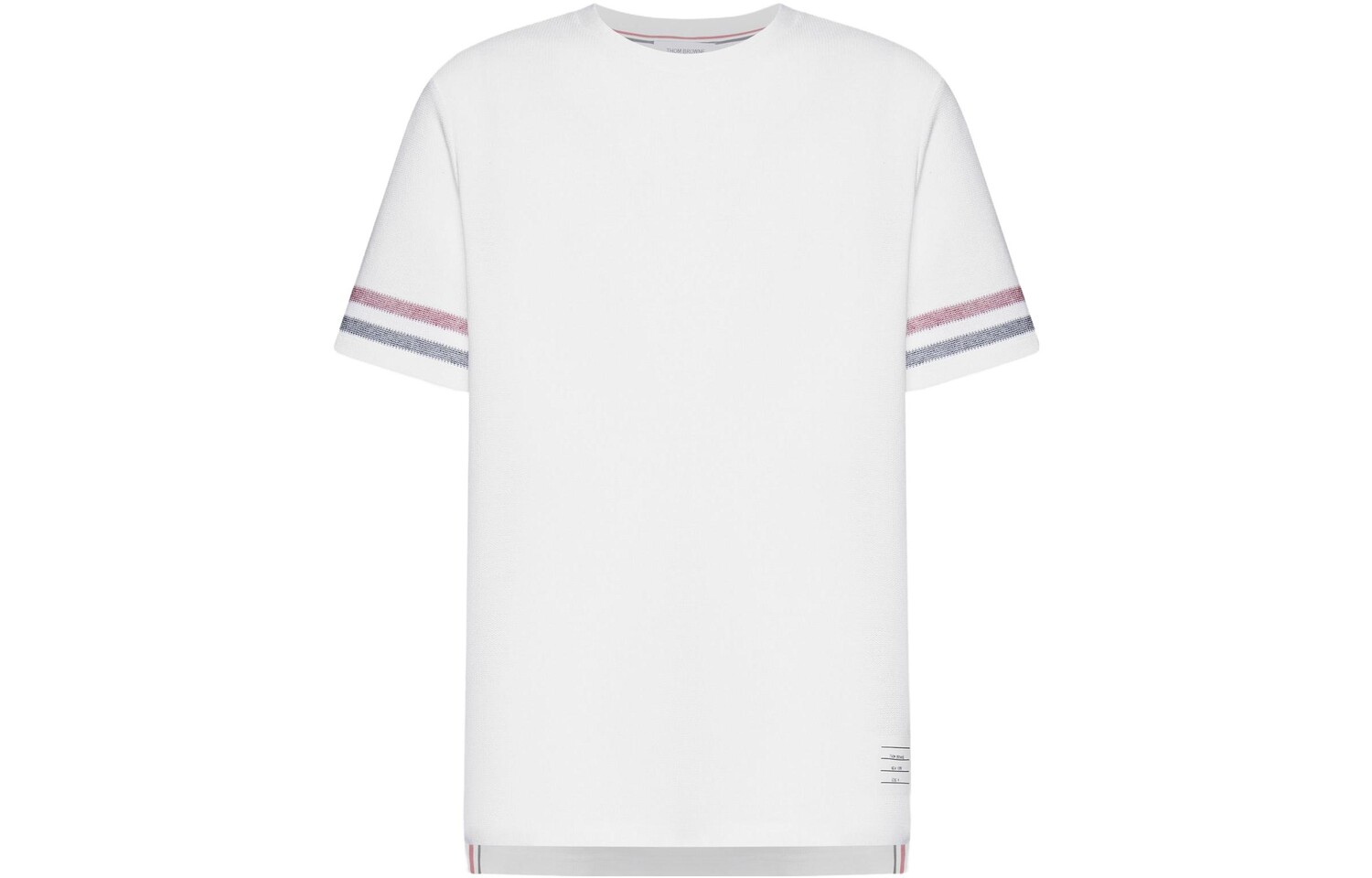 

Футболка-поло с коротким рукавом Thom Brown Thom Browne, белый